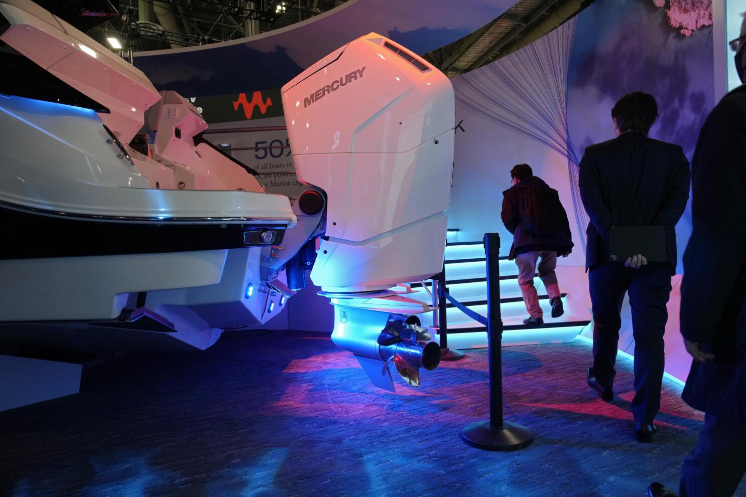 Teslas of the sea CES showcases electric hydrofoil boats AP News